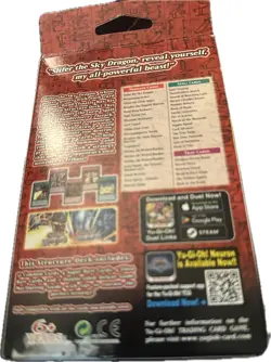 Egyptian God Deck: Slifer The Sky Dragon - 1st Edition Yugioh Sealed - Image 2