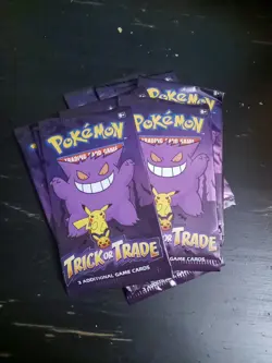 Pokemon Halloween Trick or Trade BOOster Packs Set Of 10 Packs! - Image 1