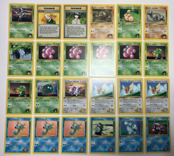 Pokemon TCG Gym Heroes 1st Edition 54 Card Lot LP - Image 1