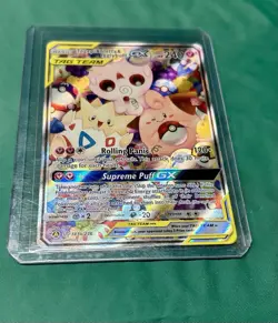 Pokemon TCG Togepi & Cleffa & Igglybuff GX TAG TEAM Promo Holo 143A/236 - Image 1