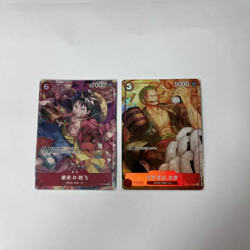 One Piece Card Game Chinese New Year Red Packet Zoro Luffy Promo 2 Card 2024 - Image 2