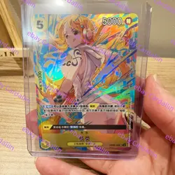 One Piece Chinese Card Game 2026 OP15 Promo Nami OP08-106 SR Holo - Image 2