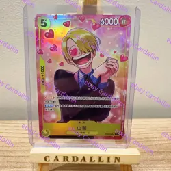 ONE PIECE CHINESE CARD GAME 2026 OPC15 PROMO PACK SANJI EB02-054 R HOLO - Image 1