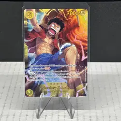 Monkey.D.Luffy OP15-119 SEC Foil One Piece Card - Adventure On Kami’s Island NM - Image 1