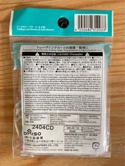 Pokemon Trading Card Sleeve Regular Size 80 sheets R-9 DAISO NEW JAPAN - Image 2