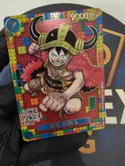 CHINESE-MONKEY D LUFFY P-110 DAY'25 PREMIUM CARD PROMO ONE PIECE CARD GAME NM - Image 3