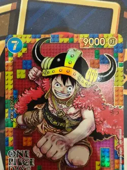 CHINESE-MONKEY D LUFFY P-110 DAY'25 PREMIUM CARD PROMO ONE PIECE CARD GAME NM - Image 4