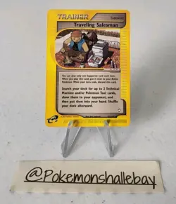 Traveling Salesman 137/147 - Aquapolis Set *NM* Uncommon Pokemon Card - Image 1