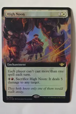 High Noon (Extended Art) Outlaws of Thunder Junction Foil - Image 1