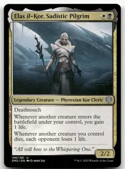 Elas il-Kor, Sadistic Pilgrim #198 (NM) Dominaria United DMU Magic MTG - Image 1