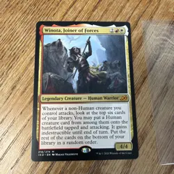 Winota, Joiner of Forces Promo Pack: Ikoria Regular 216 Mythic Mint Unplayed MTG - Image 1