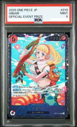 [PSA 9] Hibari SR OP11-010 Flagship Battle Promo 2025 ONE PIECE Card Japanese - Image 1