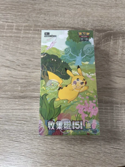 IN STOCK Pokemon TCG S-Chinese 151C Collect 151 Journey Booster Box Sealed Slim - Image 2