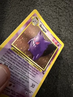 Pokemon TCG - Gengar 5/62 - Fossil Holo Rare - WOTC - NM/M - Image 2