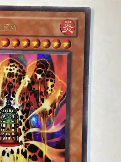 Lava Golem Pharaonic Guardian PGD-107 UNL Edition Secret Rare YuGiOh Card - Image 3