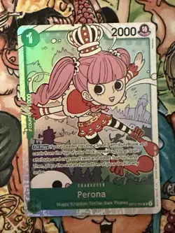 Perona OP12-034 One Piece Legacy of the Master Super Rare - Image 1