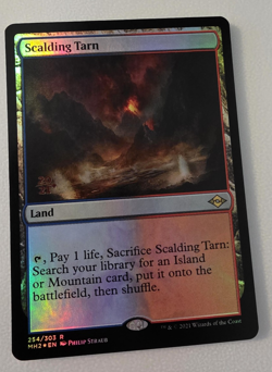 Scalding Tarn - Modern Horizons 2 (MH2) Foil - Magic the Gathering Card Single - Image 1