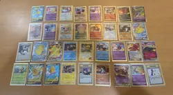 Celebrations 25th Anniversary Legendary Pokemon LOT of 34 No Duplicate Cards NM - Image 1