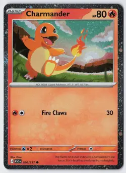 Charmander - (Cosmos Holo) Holo Common Miscellaneous Cards & Products 020/217 NM - Image 1