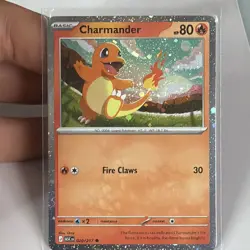 Charmander - (Cosmos Holo) 020/217 Ascended Heroes Pokemon Card NM - Image 1