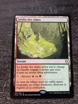 CARTE MAGIC MTG JARDIN DES CIMES LA BATAILLE PORTE DE BALDUR NEUF FR - Image 1
