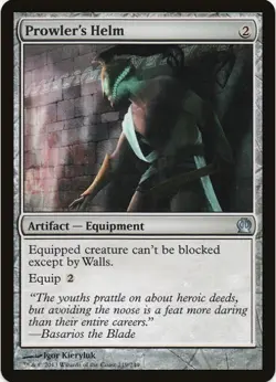 1 x Prowler's Helm - Theros - LP - MTG - Image 1