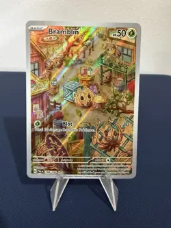 Bramblin 198/193 Paldea Evolved Illustration Rare Pokemon TCG - Image 1