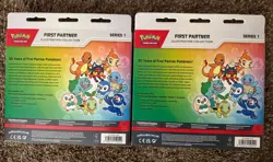 Pokemon First Partner Illustration Collection Sealed Series 1 Lot of (2) Boxes - Image 2