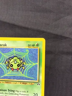 Pokemon Cards: 1st Edition Neo Discovery Common: Spinarak 64/75 - Image 3