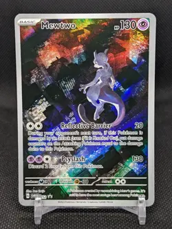 Lightly Played Mewtwo 052 Black Star Promo Card Holo Pokemon TCG LP - Image 1