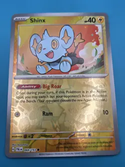 Shinx 068/193 Reverse Holo Common Paldea Evolved - SV Pokemon TCG - Near Mint NM - Image 1
