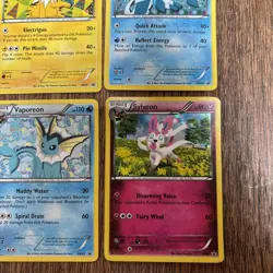 Pokemon TCG Eeveelutions Black & White Eevee Promo Set BW87-94 + Sylveon XY04 - Image 5