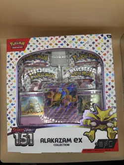 Pokemon Scarlet & Violet 151 Alakazam ex Collection Box FACTORY SEALED Lot of 4 - Image 2