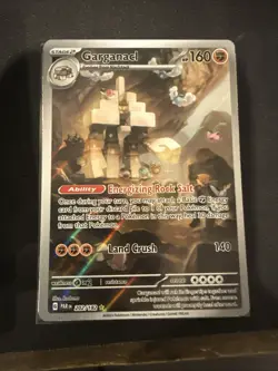 Garganacl 202/182 Illustration Rare Paradox Rift Pokemon Near Mint - Image 1