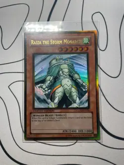 Raiza The Storm Monarch Yu - Gi - Oh card Limited edition - Image 1