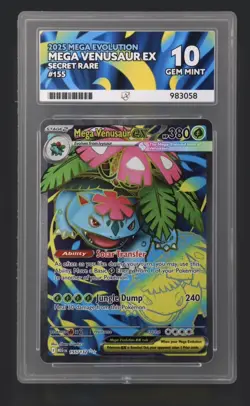 Pokemon - Mega Venusaur ex 155/132 - Mega Evolution - ACE 10 - Image 1