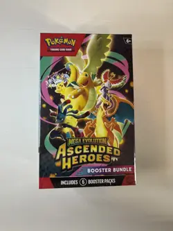 Pokemon Mega Evolution Ascended Heroes Booster Bundle - 4 Bundles sealed - Image 4