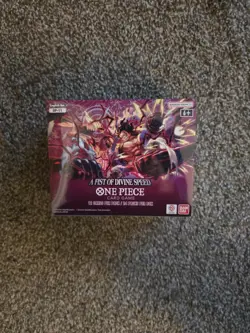 One Piece Card Game OP-11 A Fist of Divine Speed English Booster Box - Image 1