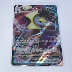 Inteleon VMAX Rebel Clash 050/192 Pokemon TCG Holo Rare NM - Image 1