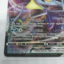 Inteleon VMAX Rebel Clash 050/192 Pokemon TCG Holo Rare NM - Image 3