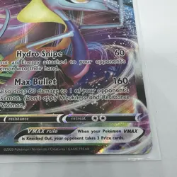 Inteleon VMAX Rebel Clash 050/192 Pokemon TCG Holo Rare NM - Image 4