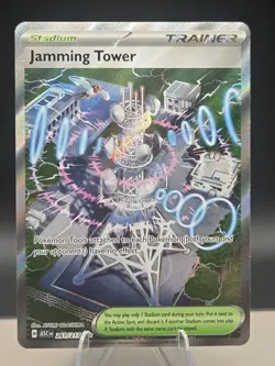Jamming Tower 261/217 Ultra Rare ME: Ascended Heroes Pokemon Near Mint NM - Image 1