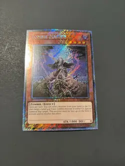 Yu-Gi-Oh! Zombie Master RA03-EN185 Platinum Secret Rare 1st Edition - Image 1