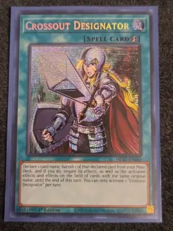 Yu-Gi-Oh! TCG Crossout Designator MP22-EN265 Pris Secret Rare 1st Edition - Image 1