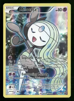 Meloetta - XY120 - Black Star Promo - Pokemon Card - NM/M - Image 1