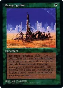 MRMS FRANCAIS Desagregation [NM] MTG Magic FBB - Image 1