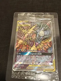 SEALED Moltres & Zapdos & Articuno GX SM210 TAG TEAM Holo Textured Sealed Promo - Image 1