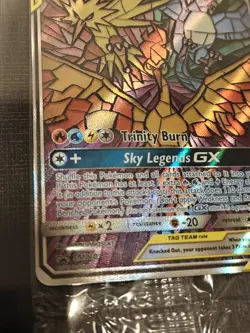 SEALED Moltres & Zapdos & Articuno GX SM210 TAG TEAM Holo Textured Sealed Promo - Image 5