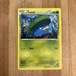 Lotad - 2/12 - 2015 McDonald's Holo Promo - Pokemon Card LP - Image 1