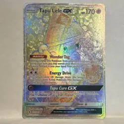 The Pokemon Company Tapu Lele GX 155/145 SM Guardians Rising Secret Rare Holo - Image 1